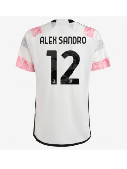Juventus Alex Sandro #12 Replika Borta Kläder 2023-24 Kortärmad